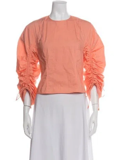 Pre-owned Ulla Johnson Jacket In Orange