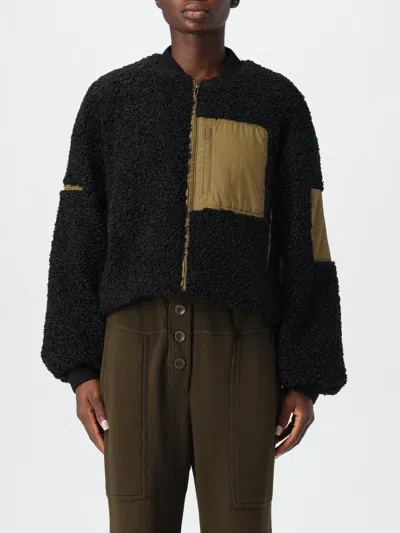 Ulla Johnson Arlyn Fleece Jacket In Green