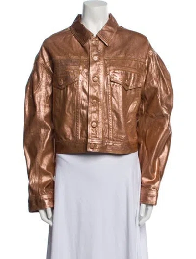 Pre-owned Ulla Johnson Jacket W/ Tags In Gold