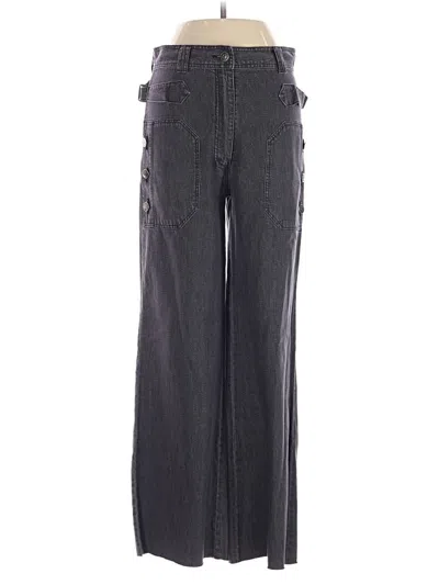 Pre-owned Ulla Johnson Jeans In Gray