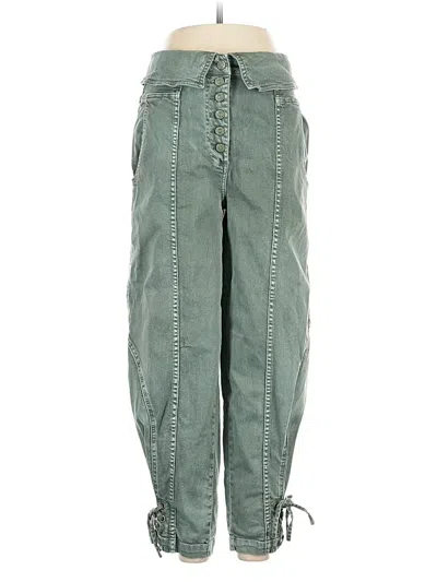 Pre-owned Ulla Johnson Jeans In Green