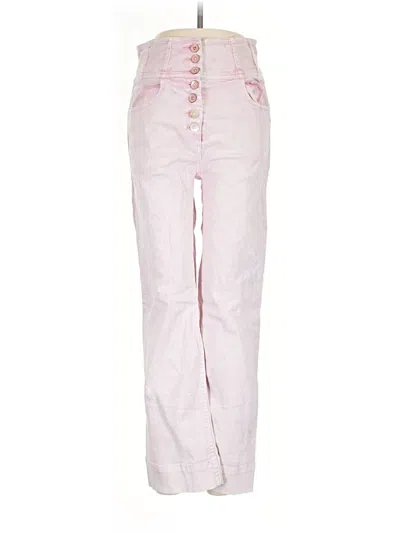 Pre-owned Ulla Johnson Jeans In Pink