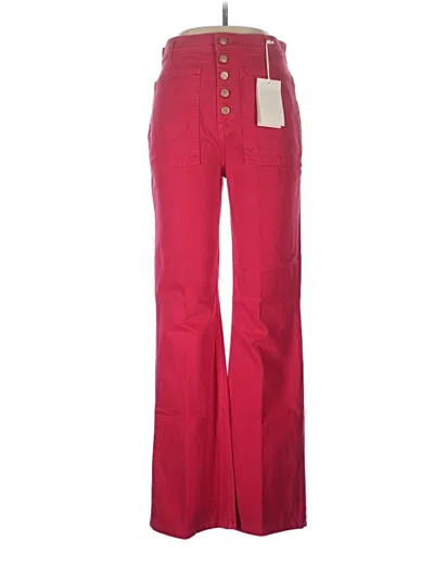 Pre-owned Ulla Johnson Jeans In Red