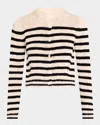 Ulla Johnson Joelle Stripe Cardigan In Sailor Stripe