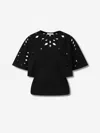 Ulla Johnson Josie Knit Top In Black