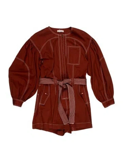 Pre-owned Ulla Johnson Jumpsuit In Brown