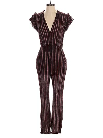 Pre-owned Ulla Johnson Jumpsuit In Burgundy
