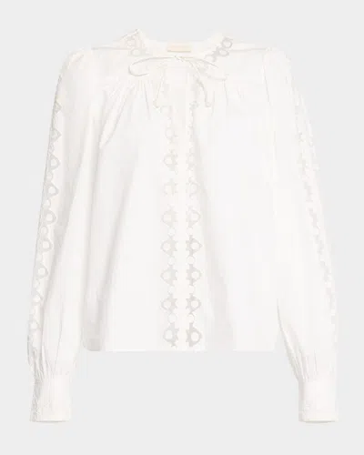 Ulla Johnson Kady Long-sleeve Blouse