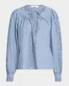 Ulla Johnson Kady Long-sleeve Blouse
