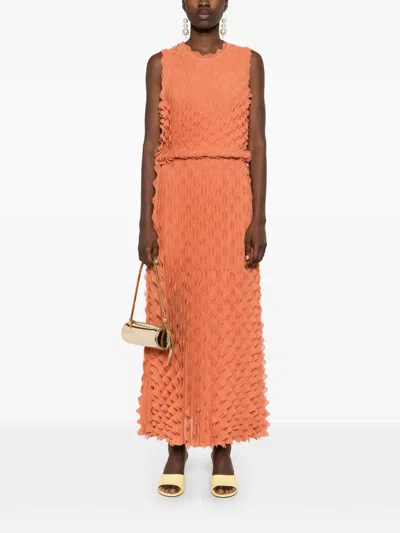 Ulla Johnson Kaelyn Dress In Peony In Red