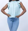 Ulla Johnson Kai Top In Beryl In Multi