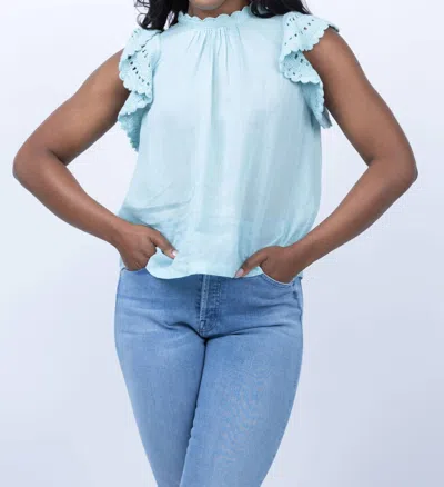 Ulla Johnson Kai Top In Beryl In Multi