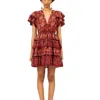 Ulla Johnson Kaitlyn Dress In Amaranthus In Multi