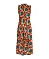 Ulla Johnson Kalena Graphic-print Midi Dress In Multicolor