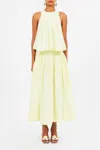 Ulla Johnson Kali Cotton Sleeveless Tank Top In Citron