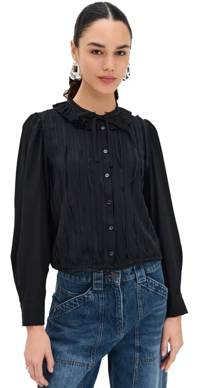Ulla Johnson Karla Blouse Noir