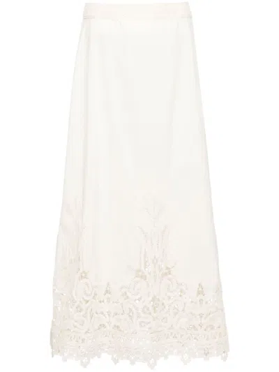 Ulla Johnson Karlyn Skirt In Neutrals
