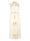 Ulla Johnson Kasia Floral-print Dress In Neutral