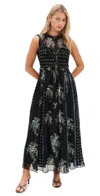 Ulla Johnson Kasia Sleeveless Midi Dress Twilight