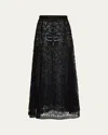 Ulla Johnson Katja Sheer Embroidered Skirt