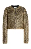 Ulla Johnson Keira Wool-blend Cardigan In Off-white