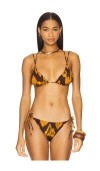 Ulla Johnson Kianna String Tringle Bikini Top