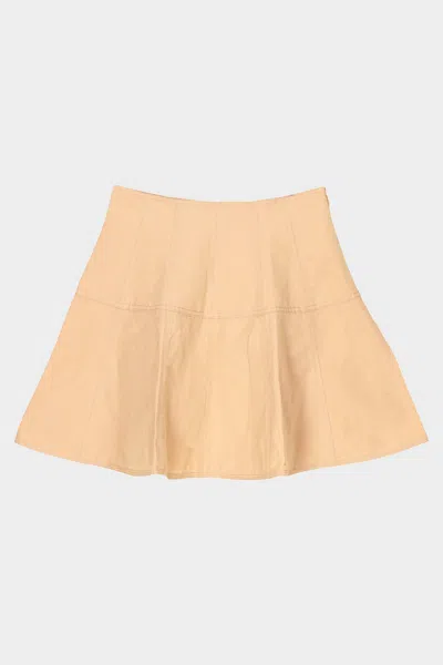 Ulla Johnson Kiara Mini Skirt In Pampas In Neutral