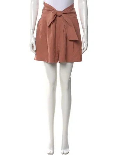 Pre-owned Ulla Johnson Knee-length Shorts In Orange