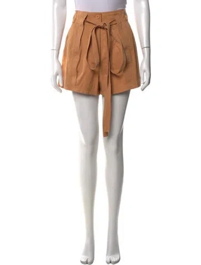 Pre-owned Ulla Johnson Knee-length Shorts In Orange