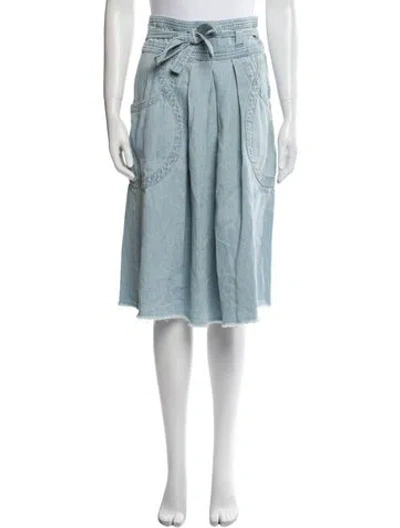 Pre-owned Ulla Johnson Knee-length Skirt In Blue