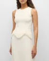 Ulla Johnson Koa Fringed Top In Pristine