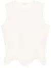 Ulla Johnson Koa Fringed Top In Neutrals