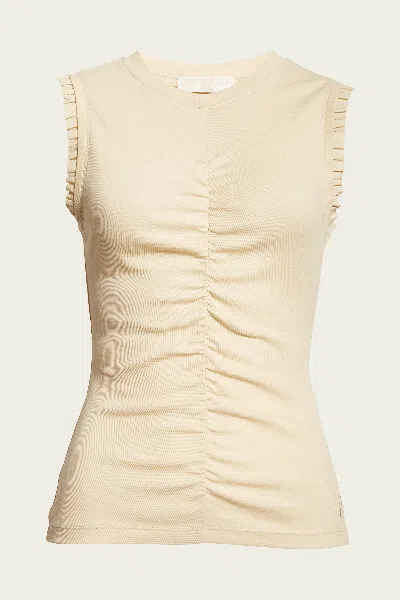 Ulla Johnson Kyla Sleeveless Top In Ivory Melange In Neutral