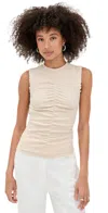 Ulla Johnson Kyla Top Ivory Melange In Neutral