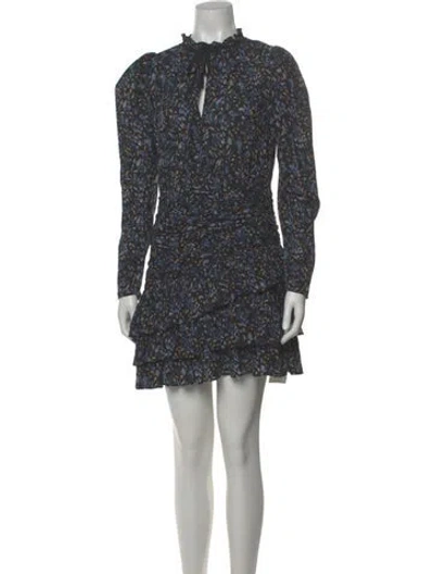 Pre-owned Ulla Johnson Lace Pattern Mini Dress In Multi