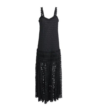 Ulla Johnson Lace Sigrid Maxi Dress In Black