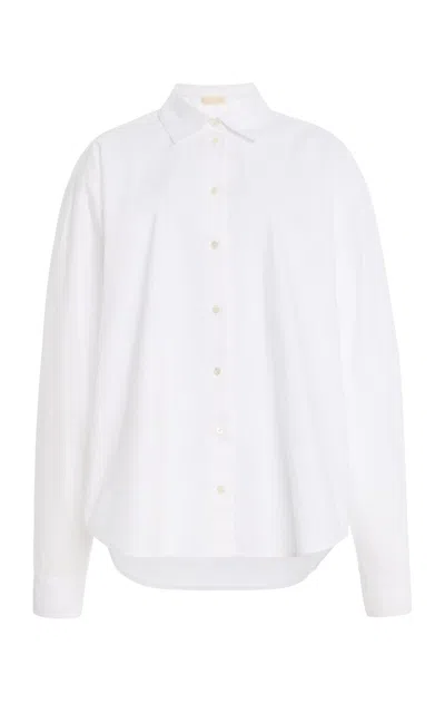 Ulla Johnson Laia Cotton Blouse In White