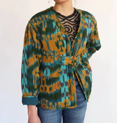 Ulla Johnson Lakshmi Jacket In Byzantine In Multi