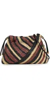 Ulla Johnson Lali Mini Pouch Canyon Stripe In Canyon Stripe