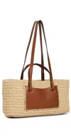 Ulla Johnson Lali Raffia Tote Natural