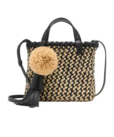 Ulla Johnson Lali Woven Tote Bag In Brown