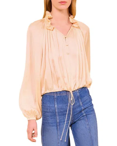 Ulla Johnson Laurette Blouse In Gold
