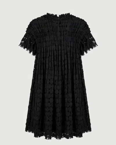 Ulla Johnson Layla Lace Mini Dress In Black