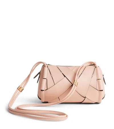 Ulla Johnson Leather Charlotte Camera Bag In Blue