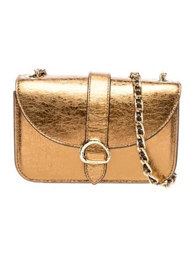 Pre-owned Ulla Johnson Leather Crossbody Bag In Brown