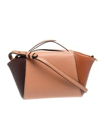 Pre-owned Ulla Johnson Leather Crossbody Bag In Brown