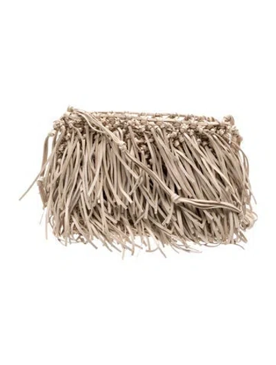 Pre-owned Ulla Johnson Leather Crossbody Bag In Neutrals