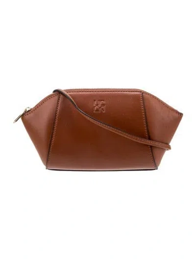 Pre-owned Ulla Johnson Leather Crossbody Bag W/ Tags In Brown