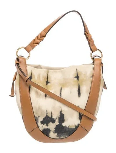 Pre-owned Ulla Johnson Leather Crossbody Bag W/ Tags In Neutrals