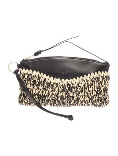 Pre-owned Ulla Johnson Leather Evening Bag In Multi